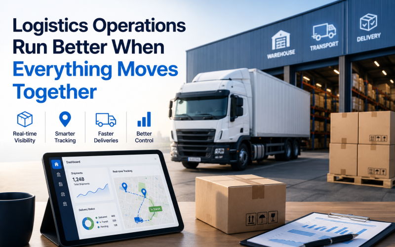 Logistics Operations Become Difficult to Control When Systems Do Not Move Together