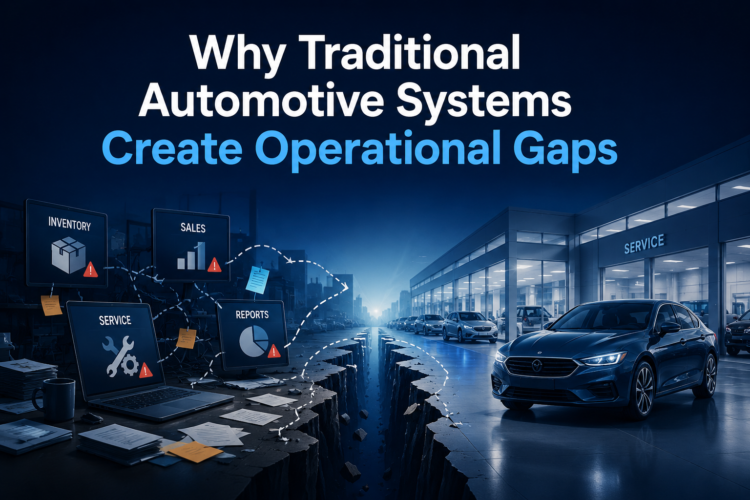 Why Traditional Automotive Systems Create Operational Gaps